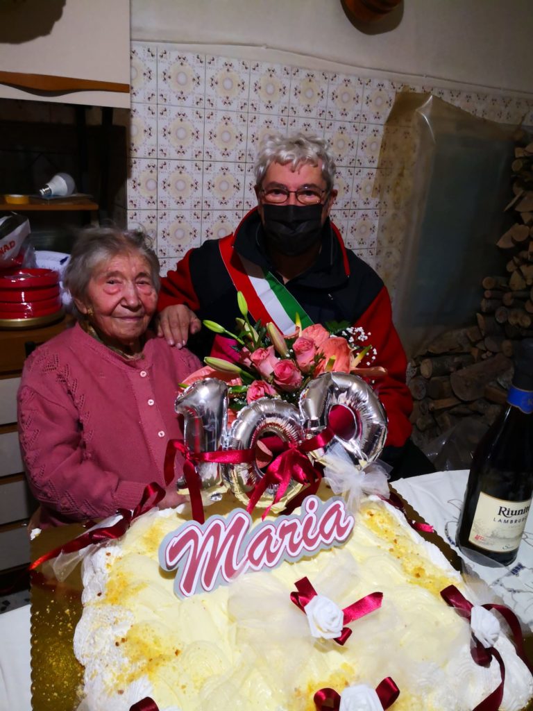 29.11.2021 – La signora Maria compie 100 anni!!!